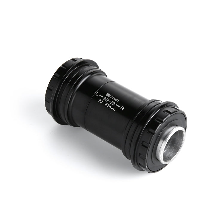 BB30 Press Fit Style Bottom Bracket Fits 68-73mm for SHIMANO / SRAM / FSA Mountain Bike (Black)