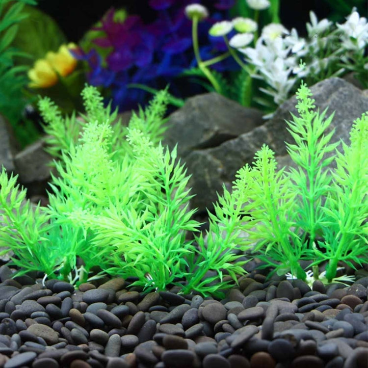 Artificial Tree Plant Grass Figurines Miniatures Aquarium Fish Tank Landscape, Size: 10.0 x 5.0cm