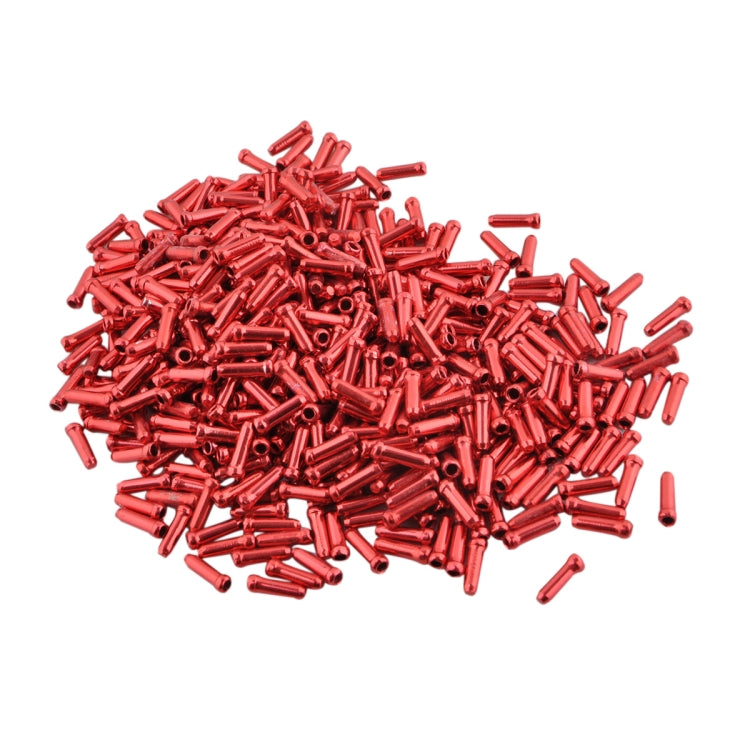 50 PCS Road Mountain Bicycle Aluminum Brake Cable End Crimps Fit 1.0-1.8mm Cables