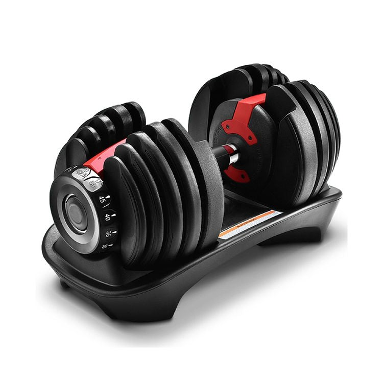 [US Warehouse] 5-52.5 lbs Heavy Duty Adjustable Dumbbell Muscle Training Fitness Equipment