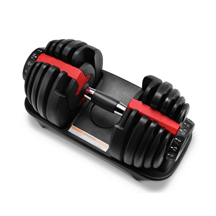 [US Warehouse] 5-52.5 lbs Heavy Duty Adjustable Dumbbell Muscle Training Fitness Equipment