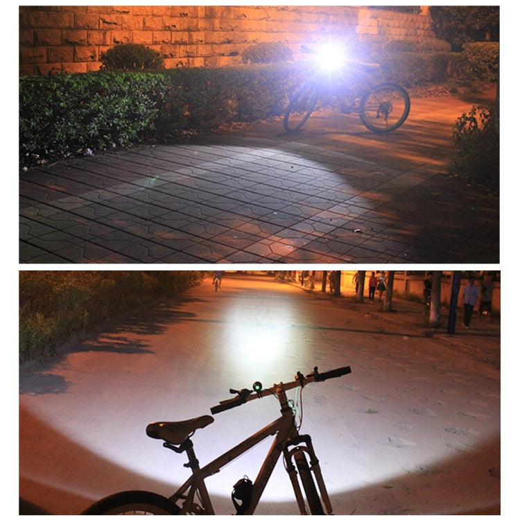 RAYPAL RPL-2251 USB Rechargeable 3 Modes Bicycle Headlight with Handlebar Mount