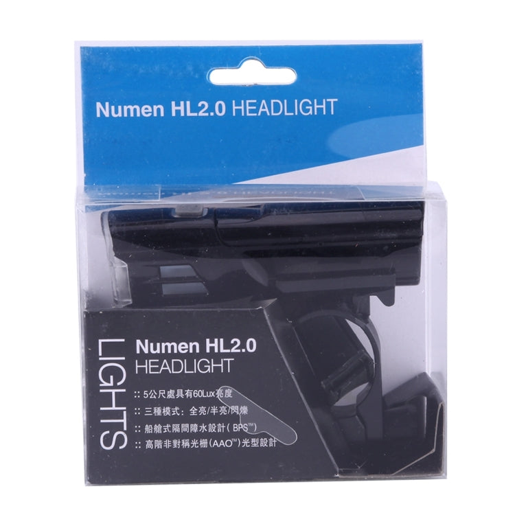 Numen HL2.0 3 Modes Bicycle Headlight with Handlebar Mount