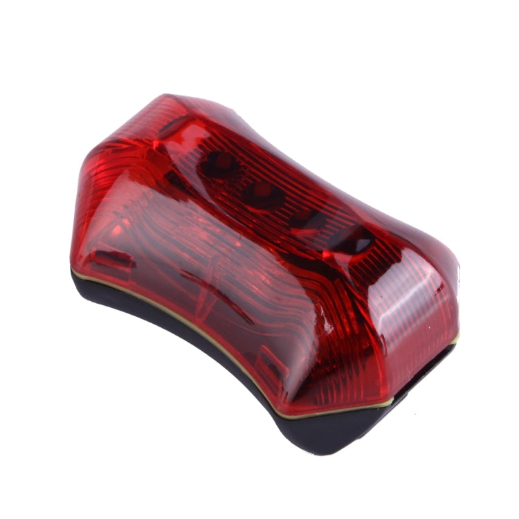FY-030 Red Light 3 LED 3 Modes Bicycle Rear Light Warning Light with Handlebar Mount