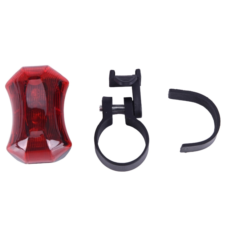 FY-030 Red Light 3 LED 3 Modes Bicycle Rear Light Warning Light with Handlebar Mount