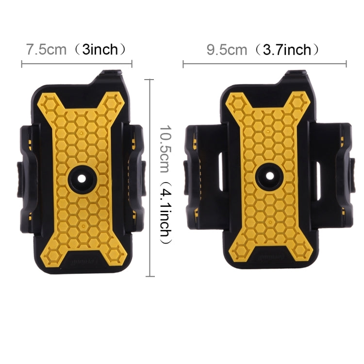 Universal Bicycle Mobile Phone Holder for iPhone, Samsung, Lenovo, Sony, HTC, and other 54-82mm Width Smartphones