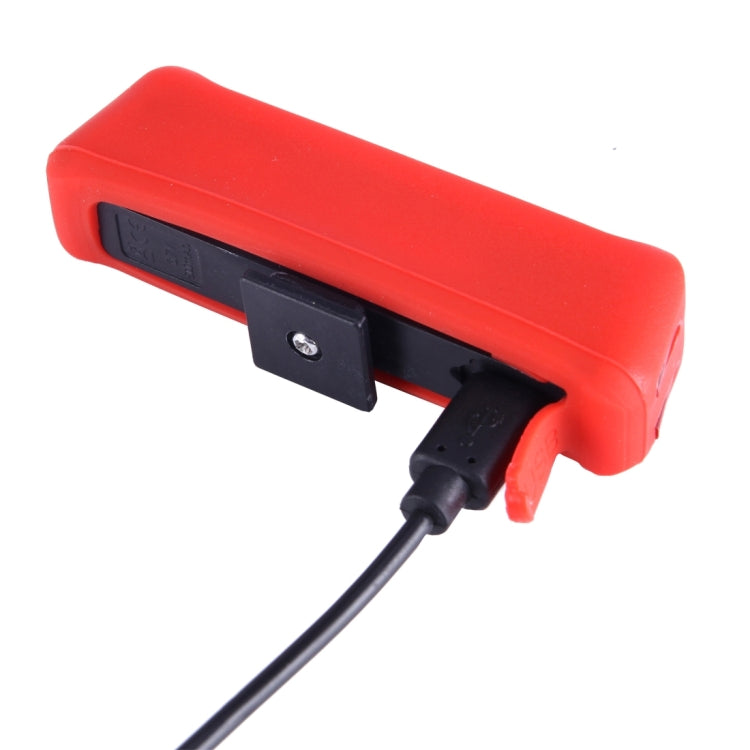 Soldier SJ-10283 COMET 150LM COB LED USB Rechargeable 6 Modes Waterproof Bicycle Rear Light Warning Light with Handlebar Mount