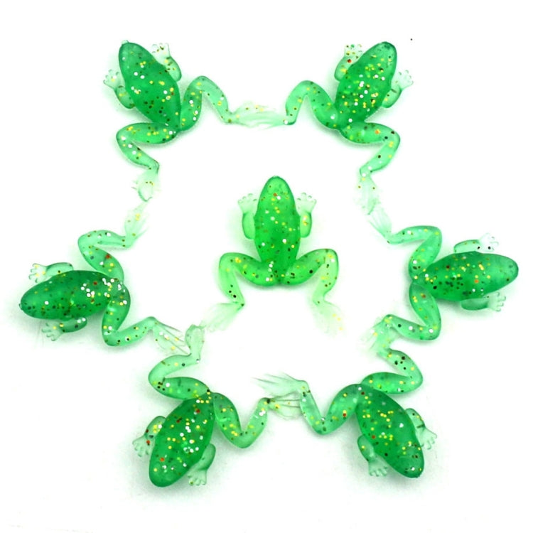 10 PCS 5.5cm Soft Baits Fishing Lures Frog Baits, Random Color Delivery
