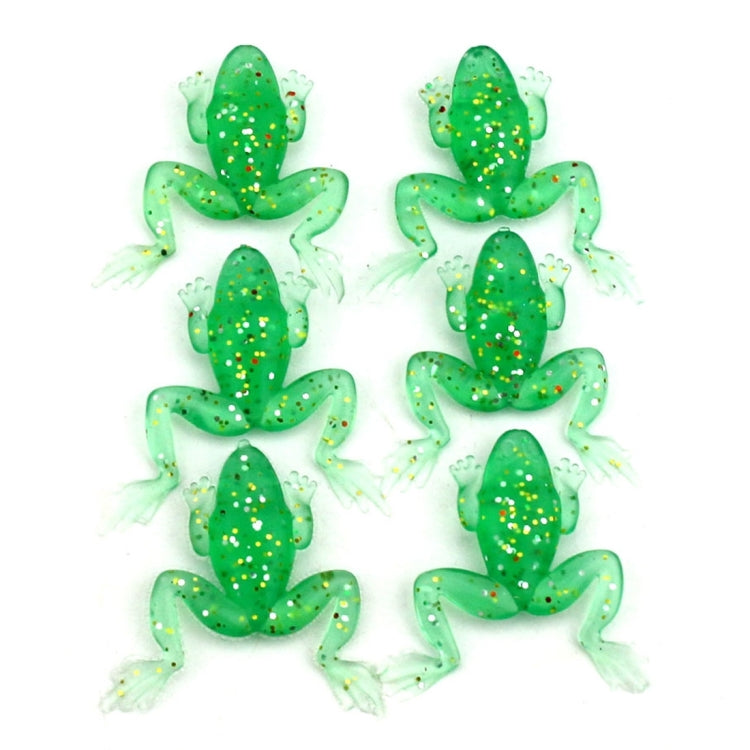 10 PCS 5.5cm Soft Baits Fishing Lures Frog Baits, Random Color Delivery