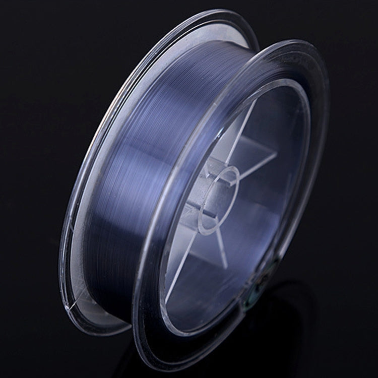 1.0C 0.165mm 1.43kg Nodules Tension 1.78kg Straight Line Tension 100m Strong Imported Raw Silk Nylon Fishing Line(Grey)