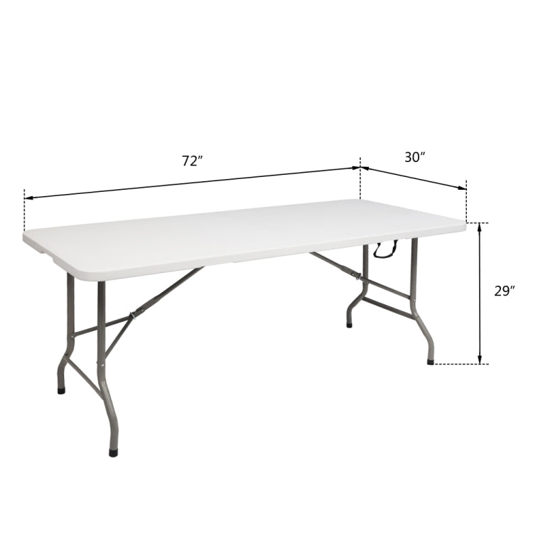 [US Warehouse] Outdoor Courtyard Foldable Long Table, Size: 183x76x74cm