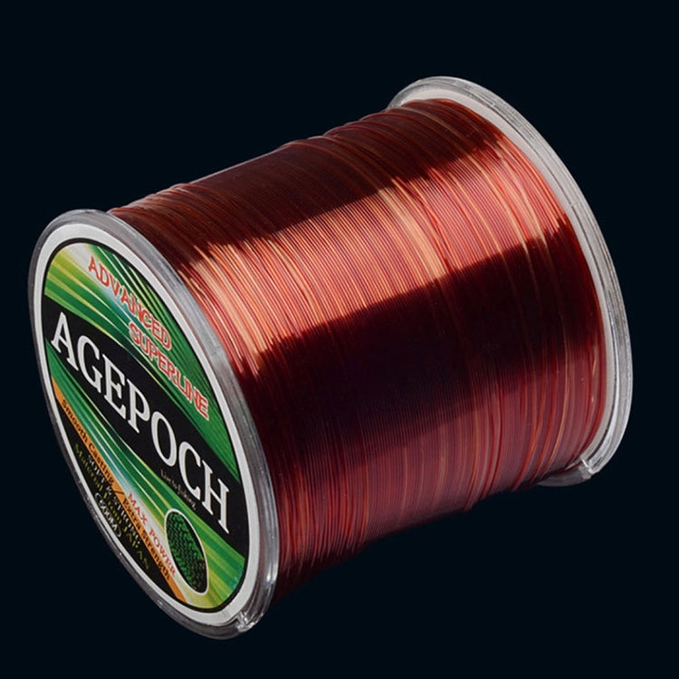 8.0# 0.50mm 18.4kg Tension 500m Extra Strong Imported Raw Silk Nylon Fishing Line