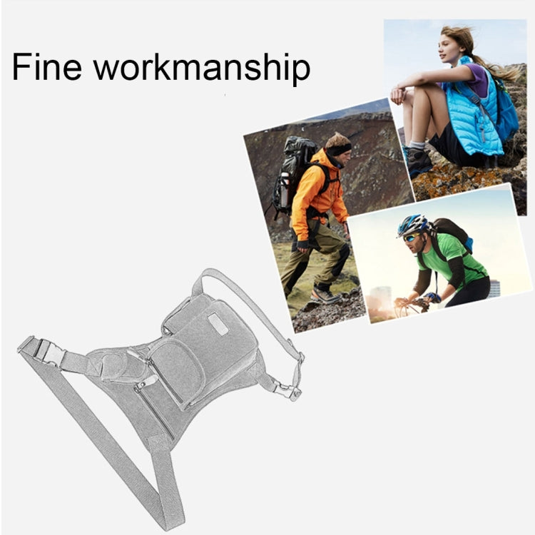 Multifunction Canvas Messenger Mobile Phone Bags Travel Crossbody Shoulder Waist Bag, Size: 31x24x5cm(Army Green)
