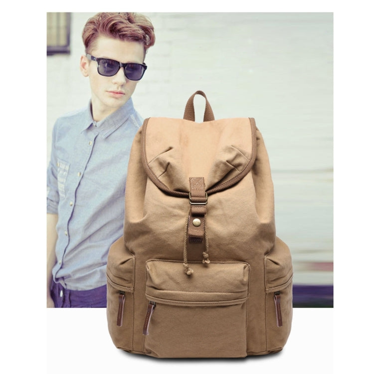 Multifunction Canvas Backpack Shoulders Bag Cameras Bags Outdoor Sports Bag with Interior Lining & Rain Cover, Size: 50x37x15cm
