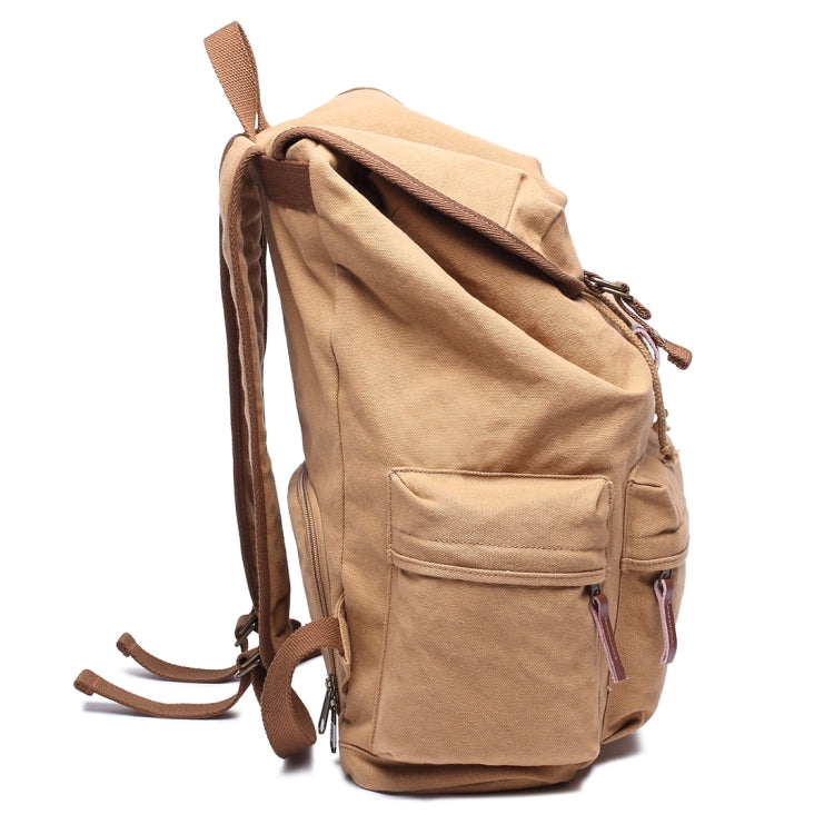 Multifunction Canvas Backpack Shoulders Bag Cameras Bags Outdoor Sports Bag with Interior Lining & Rain Cover, Size: 50x37x15cm