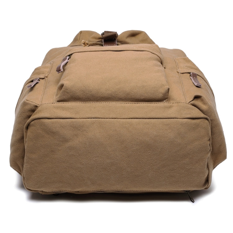 Multifunction Canvas Backpack Shoulders Bag Cameras Bags Outdoor Sports Bag with Interior Lining & Rain Cover, Size: 50x37x15cm