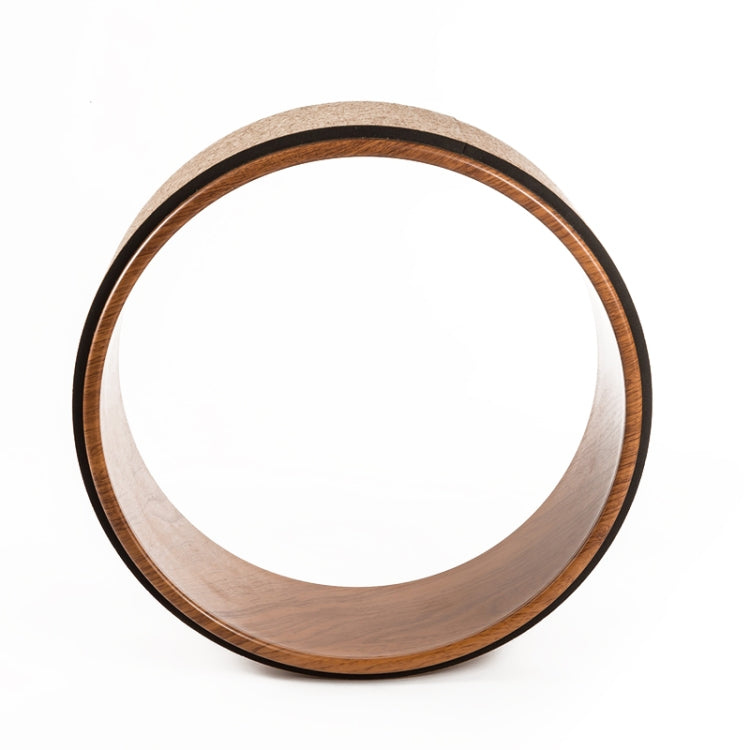 Cork + ABS Yoga Wheel Pilates Yoga Assistant Training Massage Circle