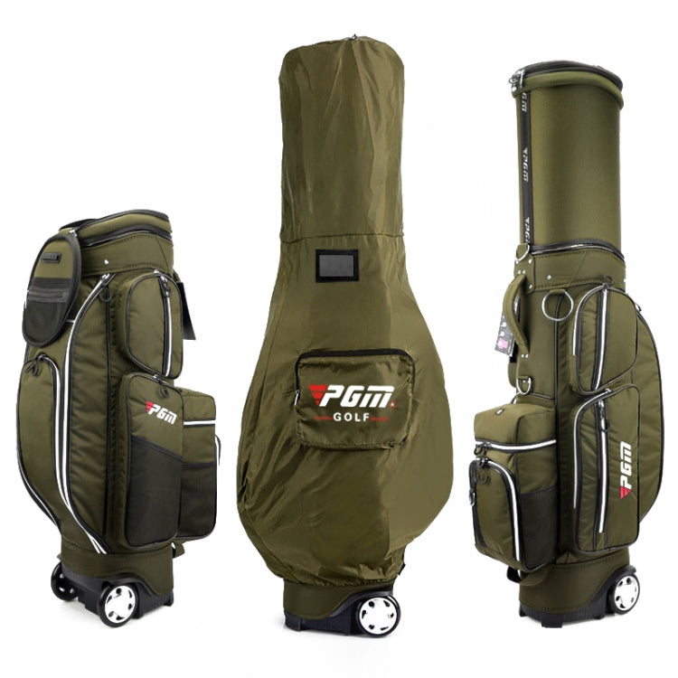 PGM Men Golf Bag Telescopic Golf Club Bag with Five-piece Plunger Holes & Waterproof Cover
