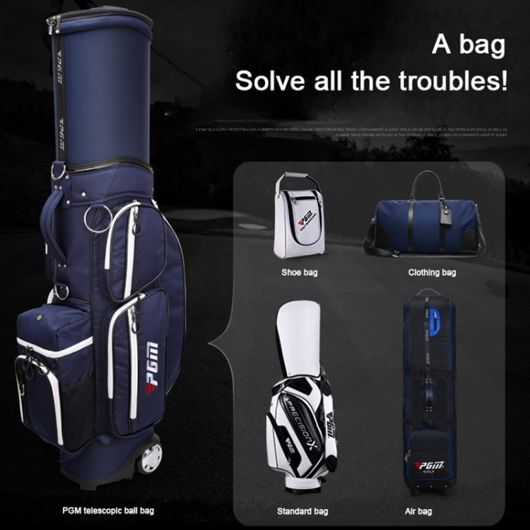 PGM Men Golf Bag Telescopic Golf Club Bag with Five-piece Plunger Holes