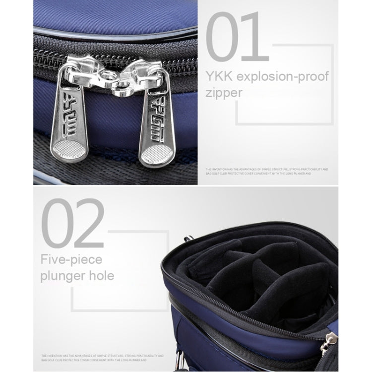 PGM Men Golf Bag Telescopic Golf Club Bag with Five-piece Plunger Holes