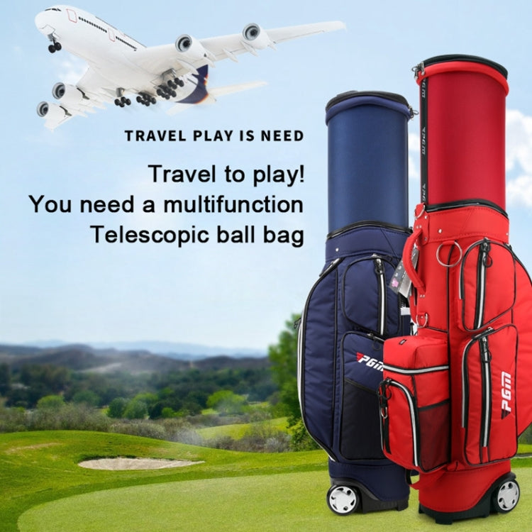 PGM Men Golf Bag Telescopic Golf Club Bag with Five-piece Plunger Holes
