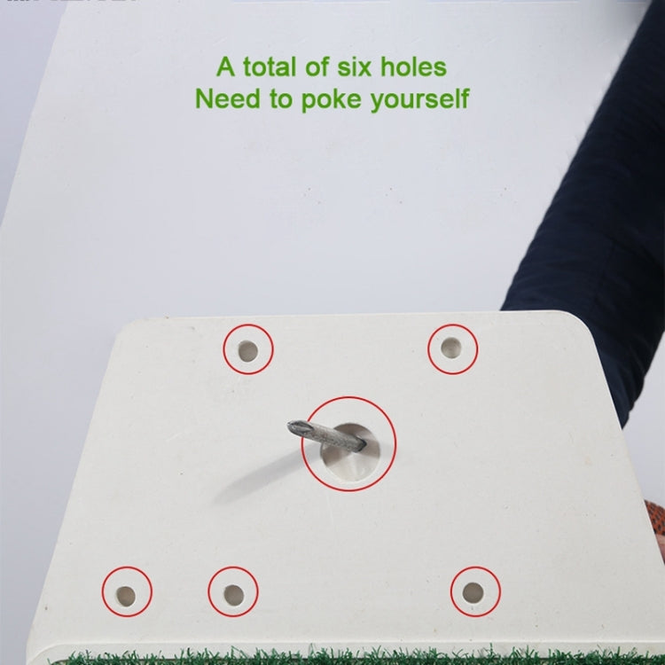 PGM Golf PP Grass Putting Mat Push Rod Trainer, Size: 48x23cm
