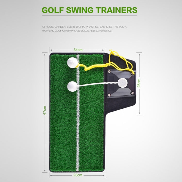 PGM Golf PP Grass Putting Mat Push Rod Trainer, Size: 48x23cm