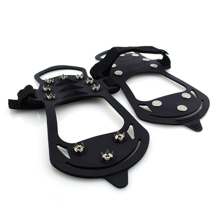10 Teeth Ice Claw Outdoor Non-slip Shoes Covers for Ice Snow Ground, Size : S