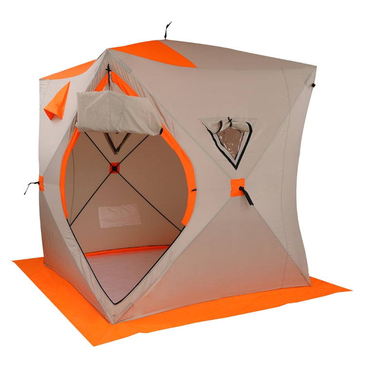 [US Warehouse] Cold Resistance Wind And Rain Protection Suitable For Outdoor Fishing Ice Fishing Tent, Size: 180x180x200cm