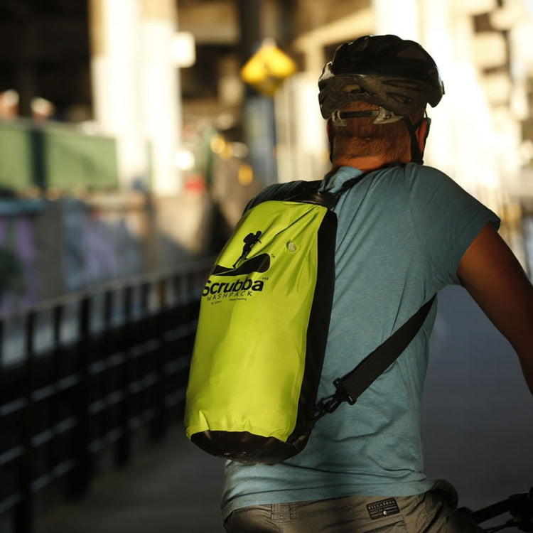 Lightweight Portable Laundry Treasure Outdoor Travel Lazy Washing Machine Bag Backpack