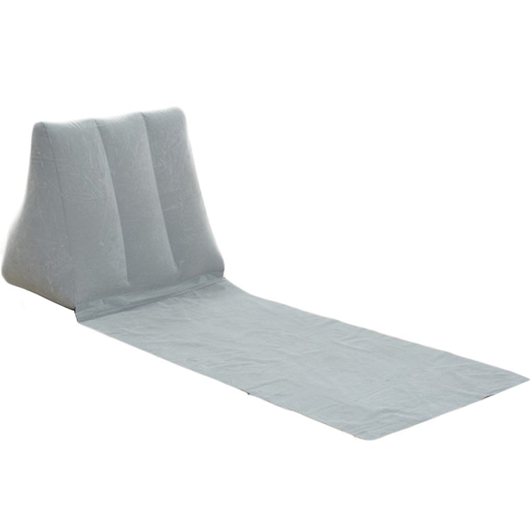 Outdoor Beach PVC Thick Flocked Beach Mat Inflatable Triangle Pad, Size:  150x38x46cm