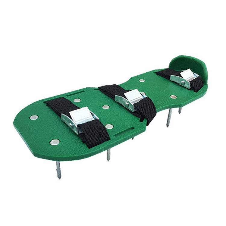 Garden Lawn Garden Tools Grass Ripper Spiked Shoes with 6 Metal Buckles