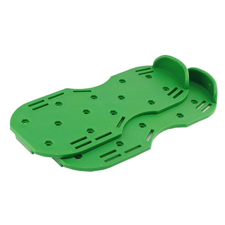 Garden Lawn Garden Tools Grass Ripper Spiked Shoes with 8 Metal Buckles