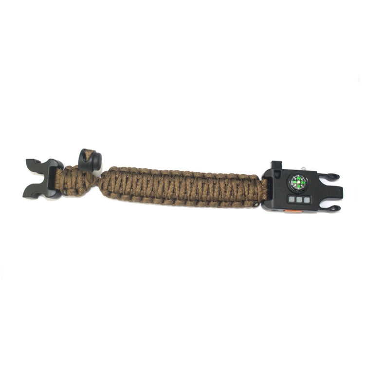 5PCS AK17 Multi-functional Nylon Braided Rechargeable Remote Infrared Ray Survival Bracelets