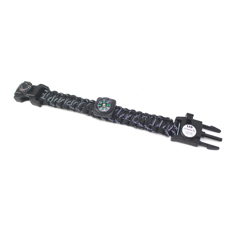 5PCS AK08 Multi-functional Nylon Braided SOS Fire Stone Survival Bracelets