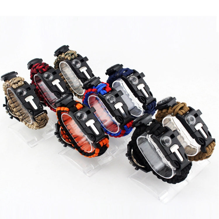Outdoor Survival 16 in 1 Multi-functional Compass Fire Stone Mountaineering Watch