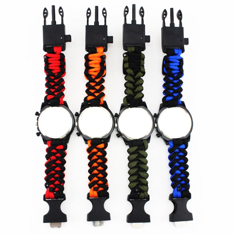 Outdoor Survival Multi-functional Compass Fire Stone Mountaineering Watch
