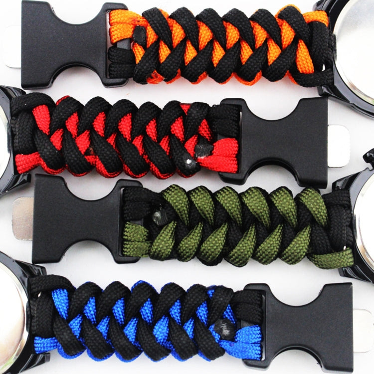 Outdoor Survival Multi-functional Compass Fire Stone Mountaineering Watch