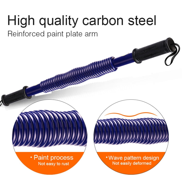 20kg Electroplating Spring Hand Grips Arm Strength Brawn Training Device (White)