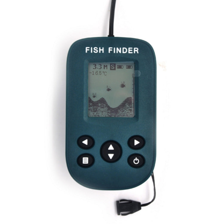 YDH-01 200KHz Sonar Sensor 0.7-100m Depth Wired Sounder Alarm Fish Finder with LCD Display