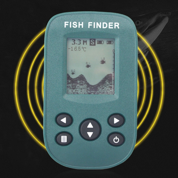 YDH-01 200KHz Sonar Sensor 0.7-100m Depth Wired Sounder Alarm Fish Finder with LCD Display