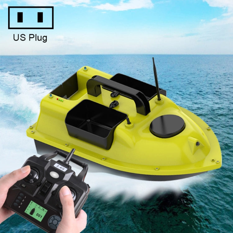 D18B GPS Outdoor Double Motors Fishing Bait Boat with 3 Bait Containers ,