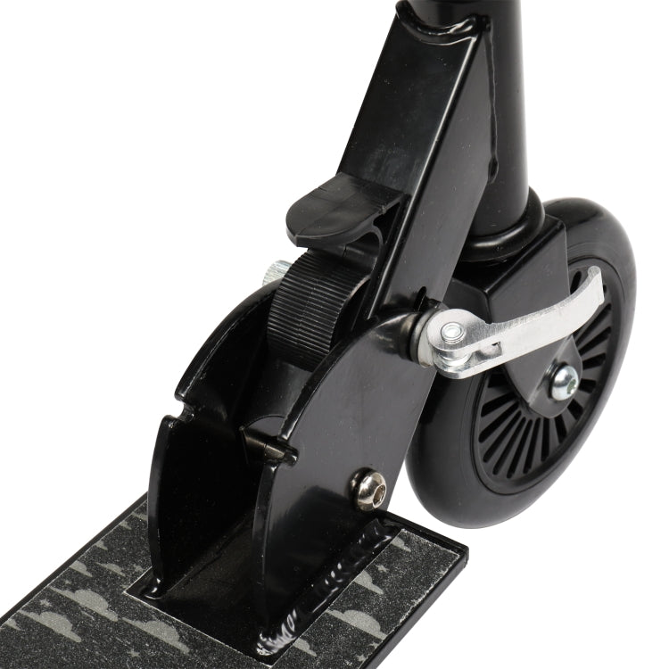 [US Warehouse] 3 Height Adjustable Easy Folding Scooter for Teens, Size: 65.02x29.21x80.01cm