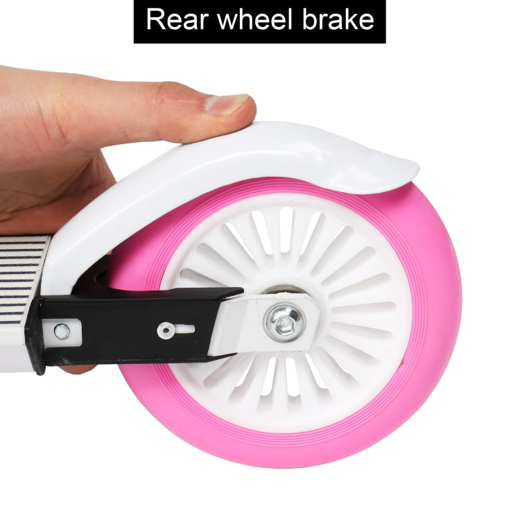 [US Warehouse] 3 Height Adjustable Easy Folding Scooter for Teens, Size: 65.02x29.21x80.01cm