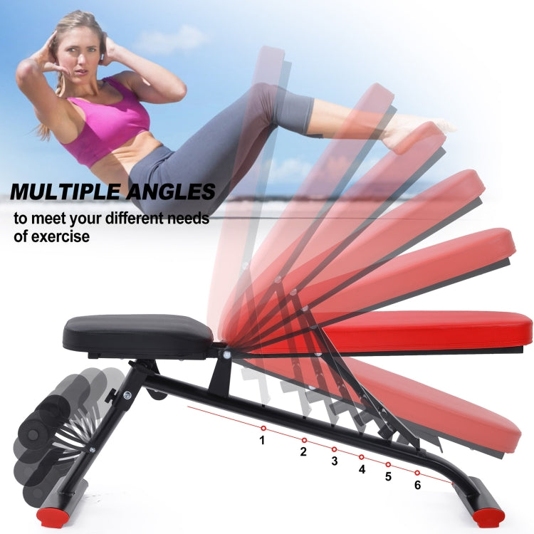 [US Warehouse] Household 6-speed Adjustable Multifunctional Sit-up Bench Abdominal Muscle Training Stool