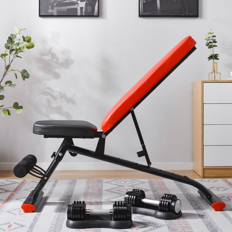 [US Warehouse] Household 6-speed Adjustable Multifunctional Sit-up Bench Abdominal Muscle Training Stool