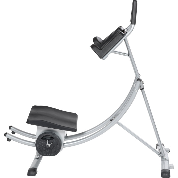 [US Warehouse] Indoor Lazy Abdomen Machine with Adjustable Seat & Digital Counter & Weight Block, Bearable Weight: 350lbs