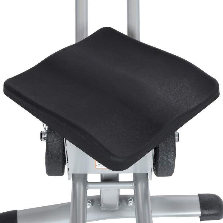 [US Warehouse] Indoor Lazy Abdomen Machine with Adjustable Seat & Digital Counter & Weight Block, Bearable Weight: 350lbs