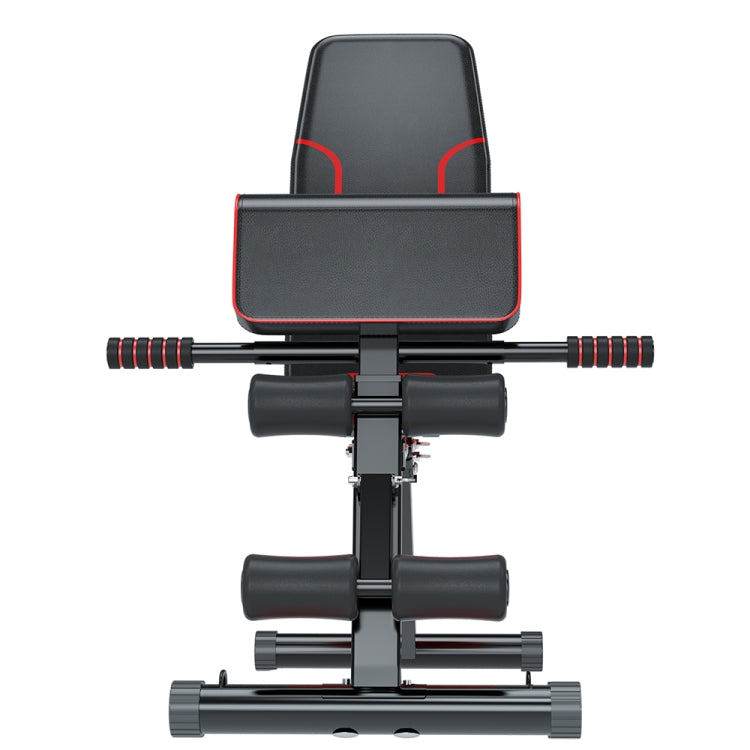 [US Warehouse] Household Adjustable Multifunctional Bench Press Squat Rack Sit-up Bench Abdominal Muscle Training Stool Weightlifting Bed