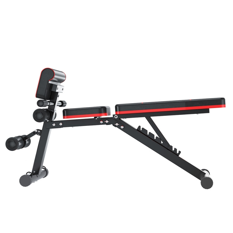 [US Warehouse] Household Adjustable Multifunctional Bench Press Squat Rack Sit-up Bench Abdominal Muscle Training Stool Weightlifting Bed